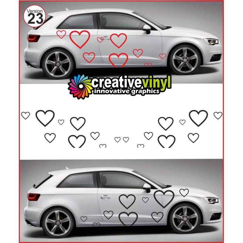 Audi A3 Side Stripe Style 23