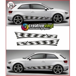 Audi A3 Side Stripe Style 29