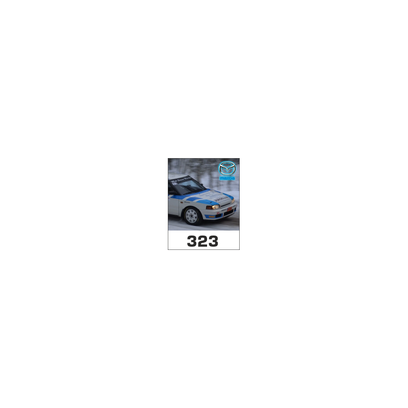 Mazda 323 Stickers, Graphics and Decals